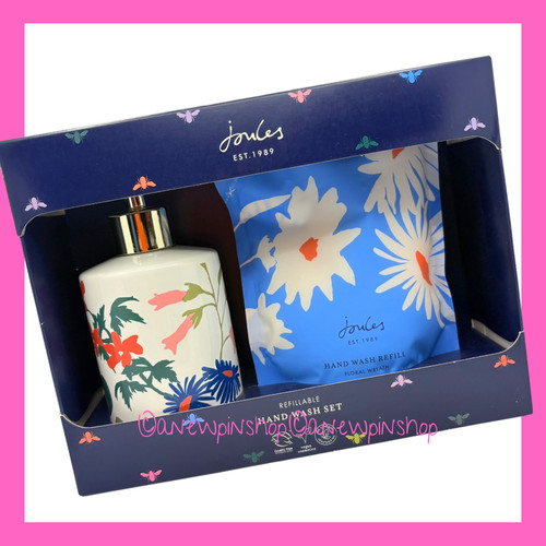 Joules floral wreath hand wash - joules,