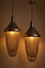 Silver Moroccan Hammered Metal