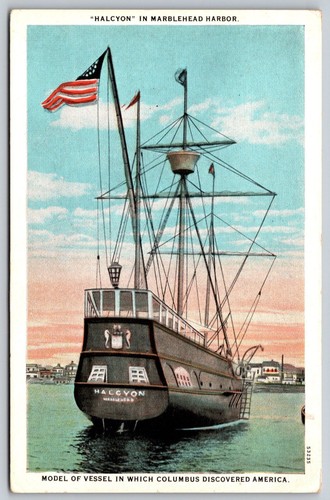 Halcyon columbus ship - "halcyon", model
