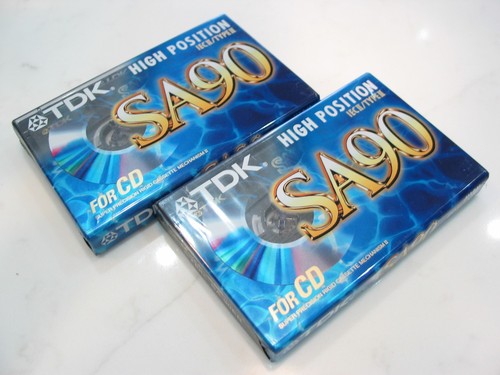 Tdk sa90 cassette - tapes, 2