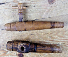 2 Antique Wooden Beer Barrel