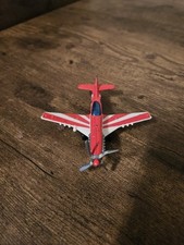 2007 Matchbox Red/White Diecast Stunt Plane #22 Figure Mattel 