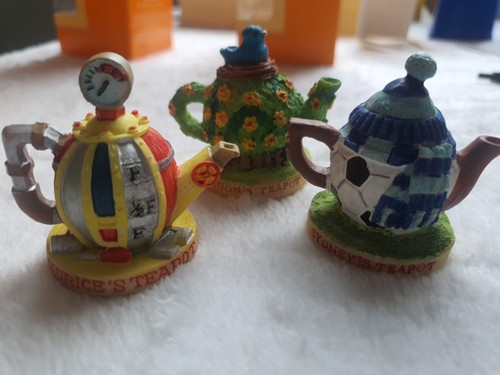 Vintage tetley teapots - vintage, 1996