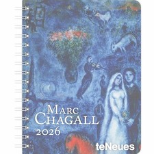 Marc Chagall A5 Deluxe Diary 2026 - Art - Two Week To View