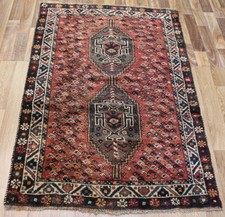 Old Handmade Persian Tribal Rug  150 x 100 cm