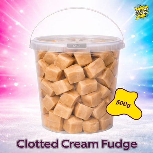 Fudge bucket sweets - bucket, (500g)
