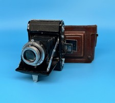 Semi Leotax Sow Folding Camera, 6x45 Medium Format, 120 Film, 75mm F/3.5 Lens