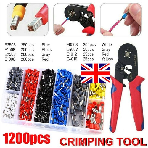 1200pcs crimp tool bootlace - 1200pcs,