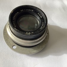 Vintage WRAY LONDON “SUPAR” 4 1/4” Enlarging Lens F: 4.5 No 133046