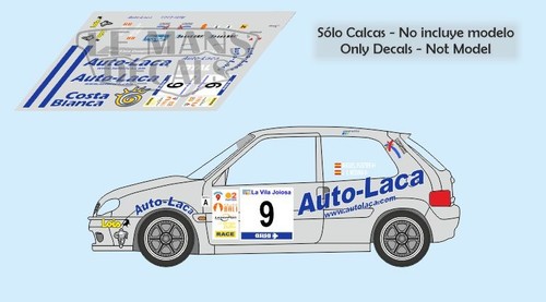 Decals citroen saxo - citroen, s1600