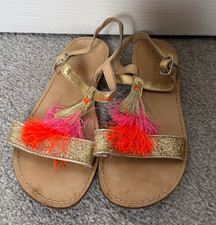 Boden Girls Gold Glitter