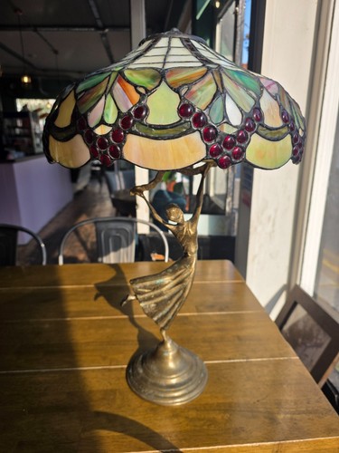 Tiffany style art nouveau lady - style,