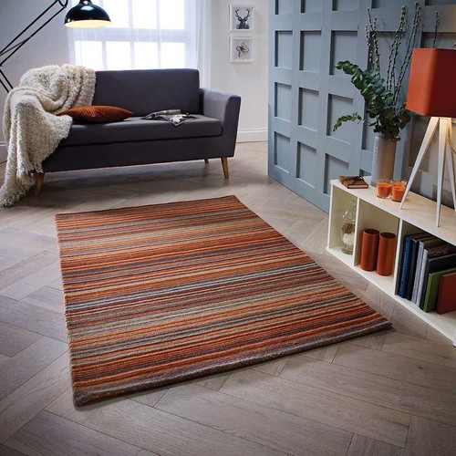 Rugs for living - , rust
