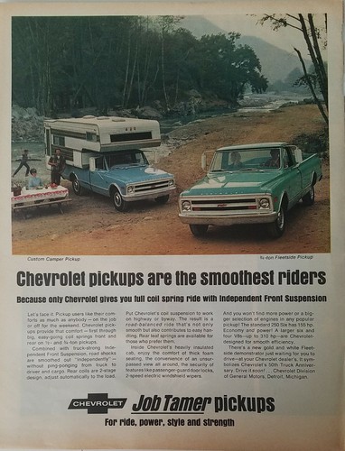 1968 chevrolet ton - chevrolet, 3/4