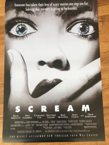 Poster scream 420mm - x, 594mm