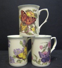 3 Set Of Three Butterfly Fine