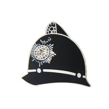 UK Police Custodian Helmet Pin Badge