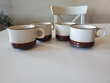 Set of 4 Vintage Denby Potters