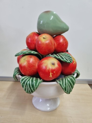 Vintage majolica style ceramic - vintage,