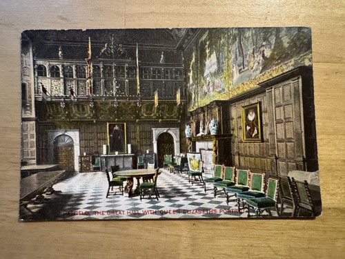 Postcard hatfield house - hatfield,