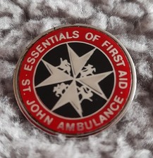 St John's Ambulance pin badge