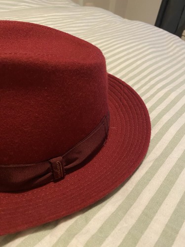 Borsalino hat vintage pink - borsalino,