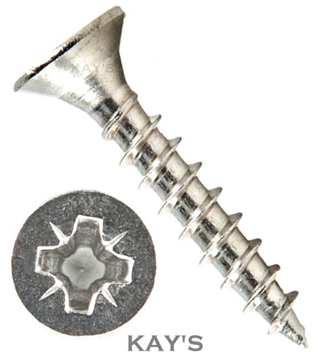 Stainless steel wood screws - stainless,