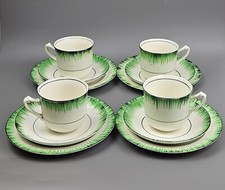 T.G. Green Set of 4 Teacups & Saucers  "Grassmere" Pattern. Collectible. Antique