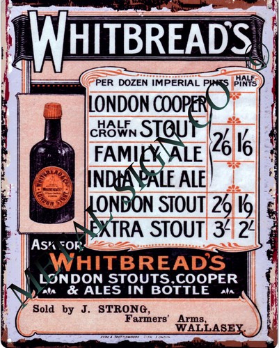 Whitbreads ale stout retro - ale,