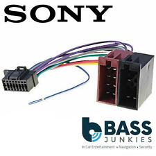 SONY WX-900BT Car Radio Stereo 16 Pin Wiring Harness Loom ISO Lead Adaptor