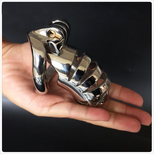 Stainless steel chastity - stainless,