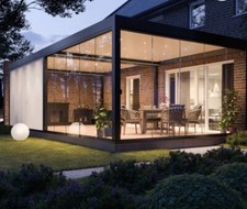 Glass conservatory custom - glass,