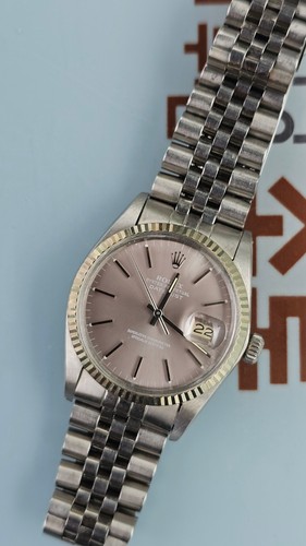 Rolex datejust 16014 gray - rolex,