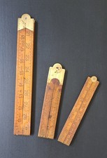 Rabone Wooden Folding Rules