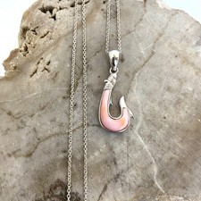 Sterling Silver 925 Pink Conch