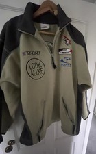 British American Racing Lucky Strike Honda Fleece  1/4 zip Sz M