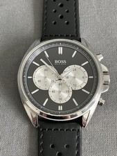 BOSS Hugo Boss All Stainless Steel Quartz Chronograph Watch.
