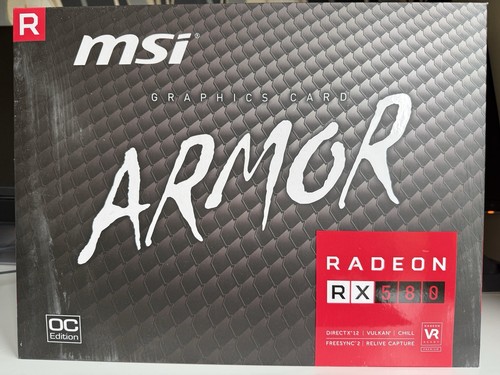 Msi radeon 580 armor oc - radeon, 8g
