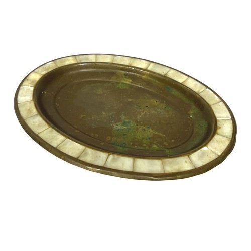 Vintage brass trinket dish - trinket,
