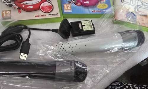 Box 360 microphones and 3 - x,
