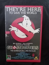 Ghostbusters VHS - Pre Cert Ex Rental Big Box 1984 Original .