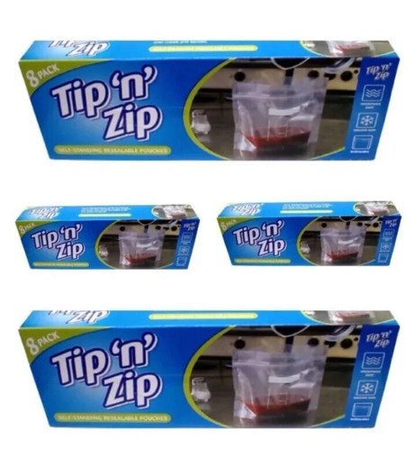 Tip zip pouches - zip, 48