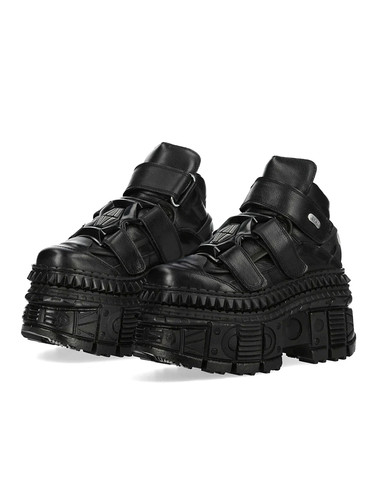 Girl gothic black platform - gothic,
