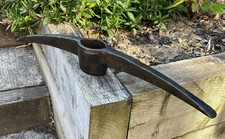 Vintage Garden 6.4 lb Pickaxe Head Chipping Hammer Mining Railroad Mattock Tool
