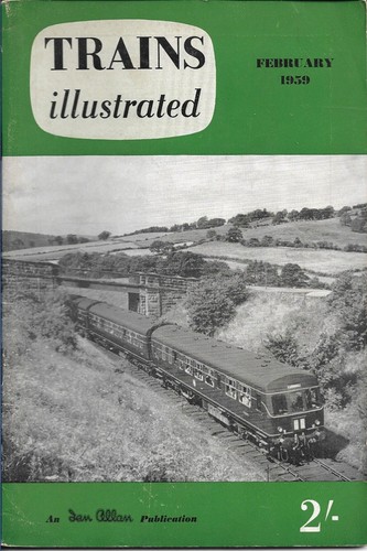 Trains illustrated magazine - trains,