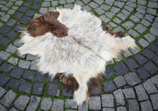 Genuine Angora Goat Hide Rug