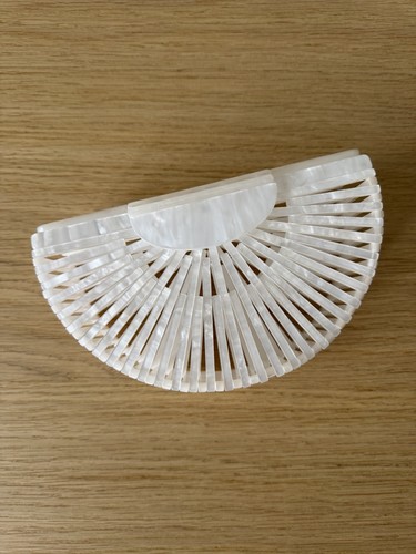 Topshop white pearlescent - topshop,