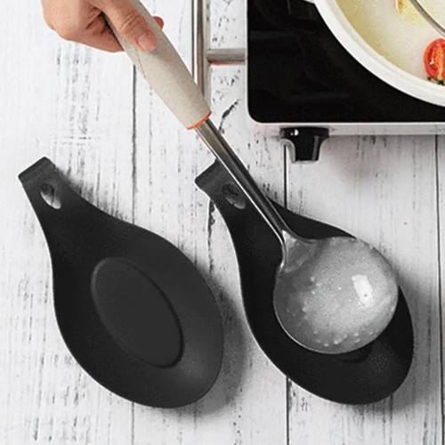 Silicone spoon rest heat - rest,