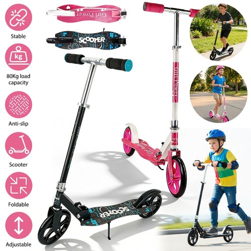 Kids scooter big wheels - scooter,