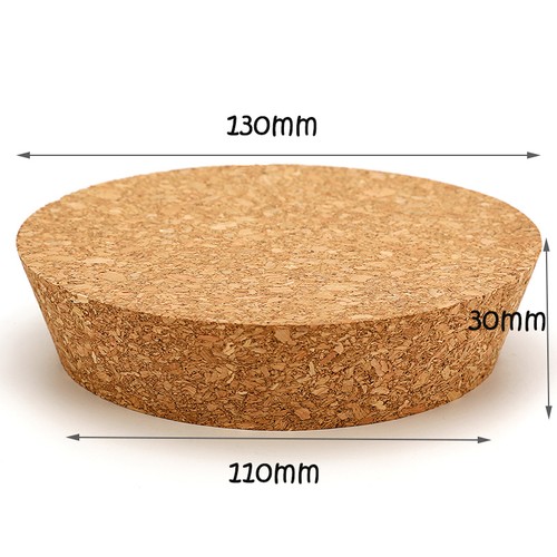 Cork bung stopper - lid, for
